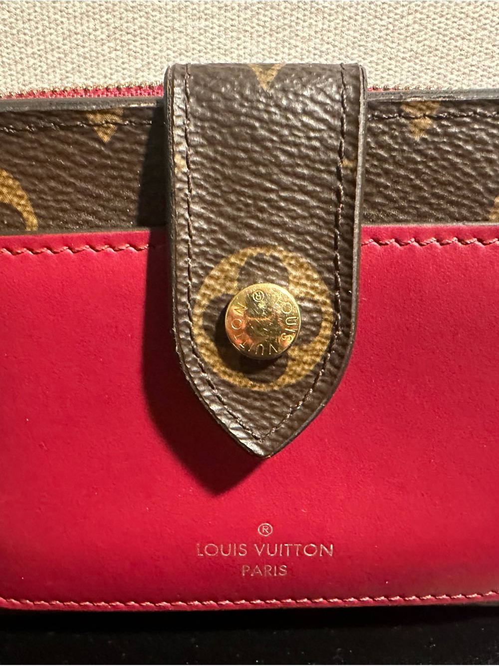 Louis Vuitton Monogram Juliette Wallet Fuchsia - Picture 2 of 16